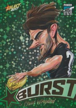 2017 Select Footy Stars - Starburst Caricatures #SB51 Chad Wingard Front